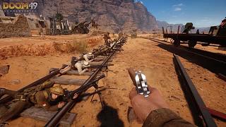 64名玩家在《战地1》沙漠战场上演“铁道游击队”壮观场面