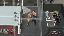 WWE2K17——你见过一拳把人打飞的招式吗？