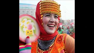 中国人，中国的塔吉克族美女