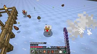 大海解说 我的世界Minecraft 冰川大陆生存疯狂爆炸鸡