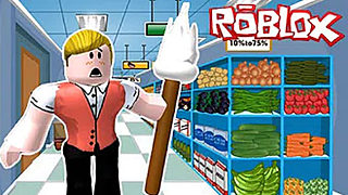 魔哒roblox虚拟世界EP79 趣味超市跑酷
