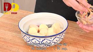 美食：蒸蛋豆腐-泰国菜