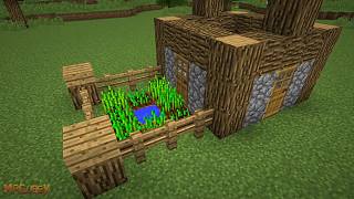 Minecraft我的世界 超详细教学 如何建造漂亮房子186