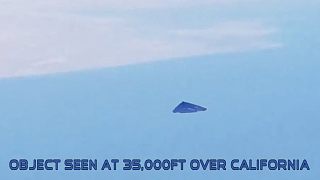 【UFO事件】加州上3万5千英尺空处发现不明飞行物