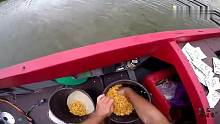 渔乐生活家：发酵玉米打窝，玉米粒做钓饵，大鲤鱼排着队上钩
