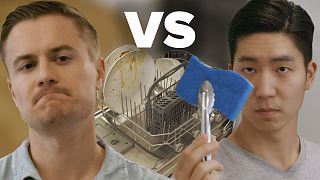 美国VS韩国 洗碗机到底怎么用？！