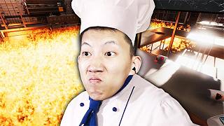 【鲤鱼Ace】厨师模拟器，在游戏里面做菜却发生了意外？