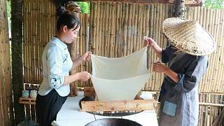 一盆黄豆，农村姑娘在家自制豆腐全过程，做法原来如此简单