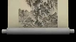 3D的古典中国山水画