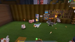 迷你世界：小狗模拟器，多米去农场偷吃小鸡，被可恶的狗贩子抓了