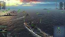 海战世界中级舰队赛片段2