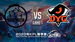 武汉eStar vs DYG-1 KPL春季赛