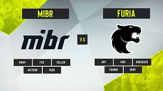 Furia vs MIBR_02-ESL里约预选赛