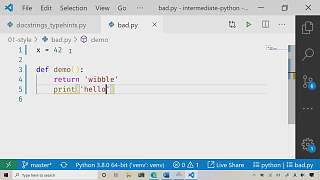 Python 进阶 3 Demo Formatting and Lintin