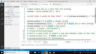 Python 进阶 15 Demo Working withfiles