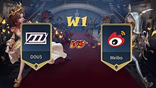 [W1] DOU5 vs Weibo 第2局上半场