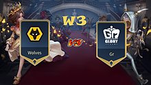 [W3] Wolves vs Gr 第3局上半场