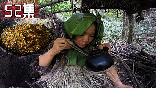 东南亚丛林100天52集：制作植物“鱼子酱”，一次吃一锅