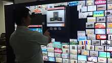 智能魔墙展示软件-拼接屏互动图片墙-鼎深科技