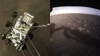航天新闻速递 Mars 2020 - First images from Mars, Perseve
