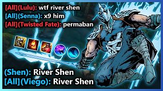 River Shen but it's high ELO and I actually carry 