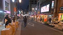 【超清日本】漫步夜晚的东京 神乐坂駅 (1080P高清版) 2021.4