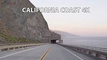【超清美国】第一视角 日落时分的加利福尼亚海岸公路 (1080P高清版) 2021.4