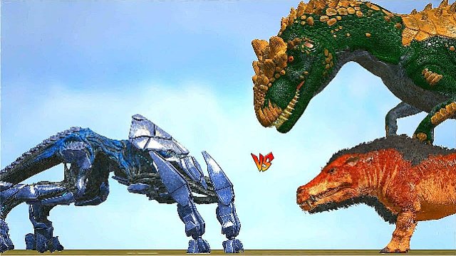 方舟恐龙对战：方舟执法者vs方舟恐龙，谁能取得胜利？