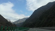 陕西省紫阳县高速路段