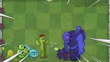 黑客版植物大战僵尸游戏 巨人僵尸对抗各个植物组合